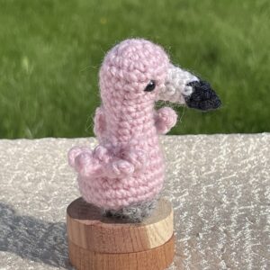 amigurumi flamingo