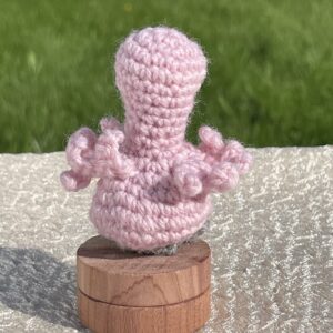 amigurumi flamingo