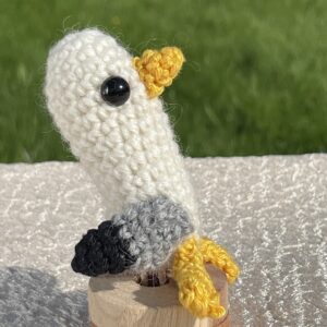 amigurumi kajakas