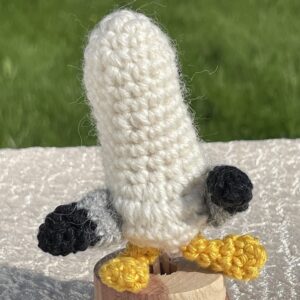 amigurumi kajakas