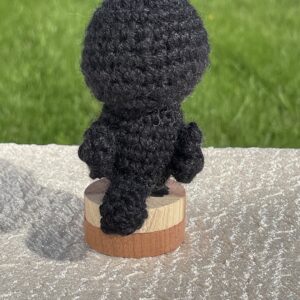 amigurumi musträstas
