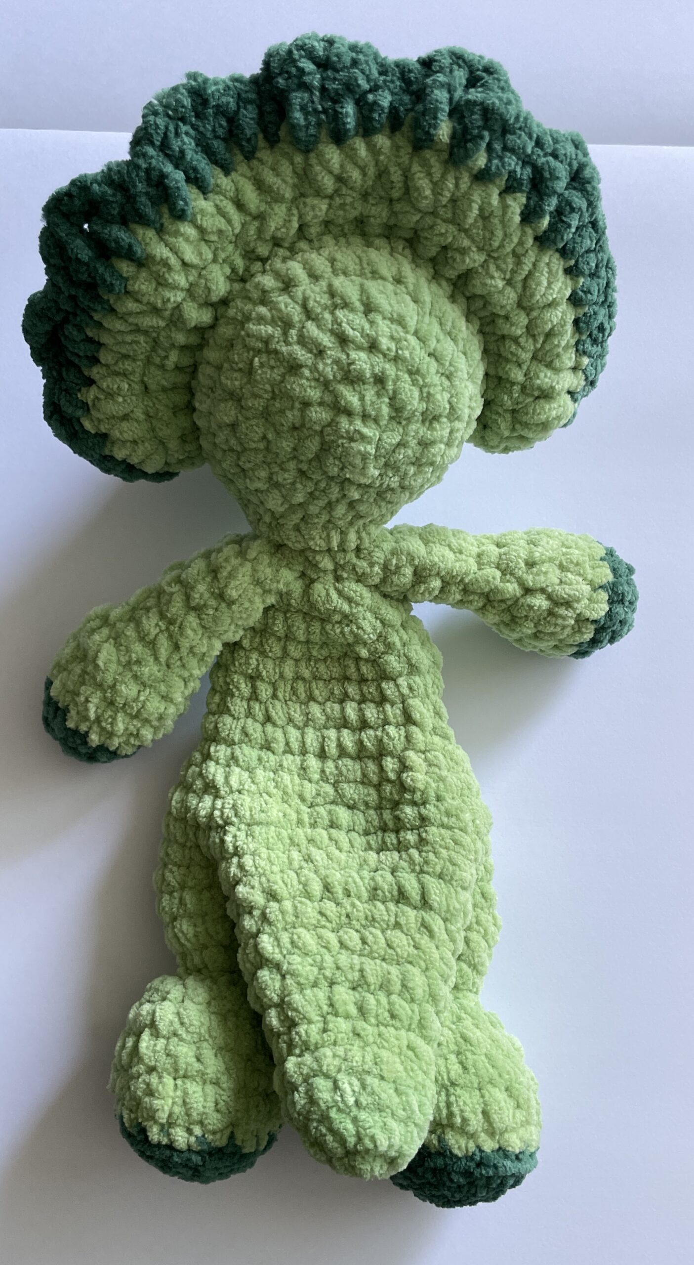 amigurumi triceratops Triksi