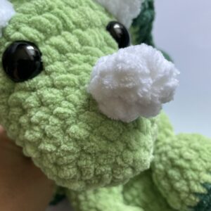 amigurumi triceratops Triksi