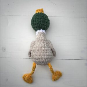 Amigurumi part Pärt – rohepäine pehme kaisupart